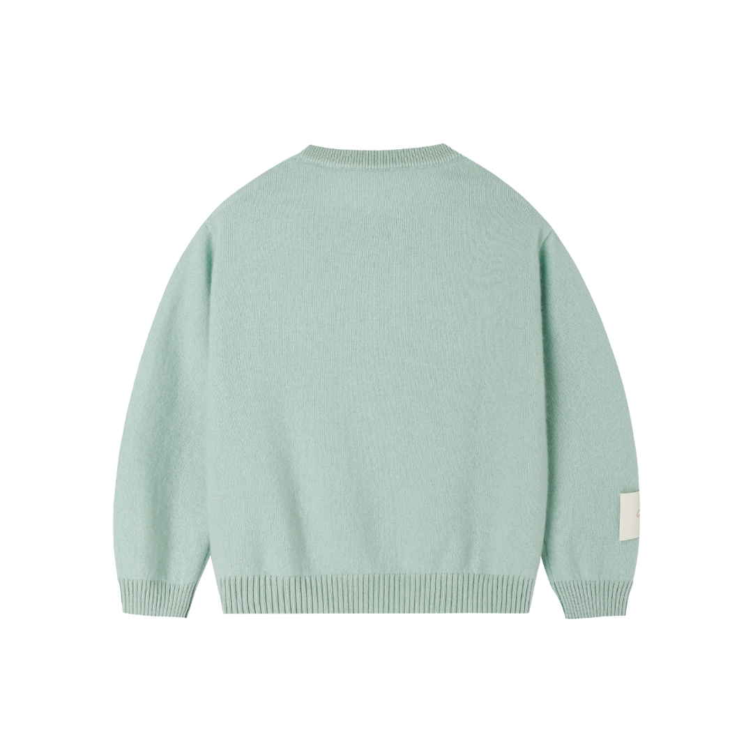 Essential Baby Cashmere Jumper | Mint Green