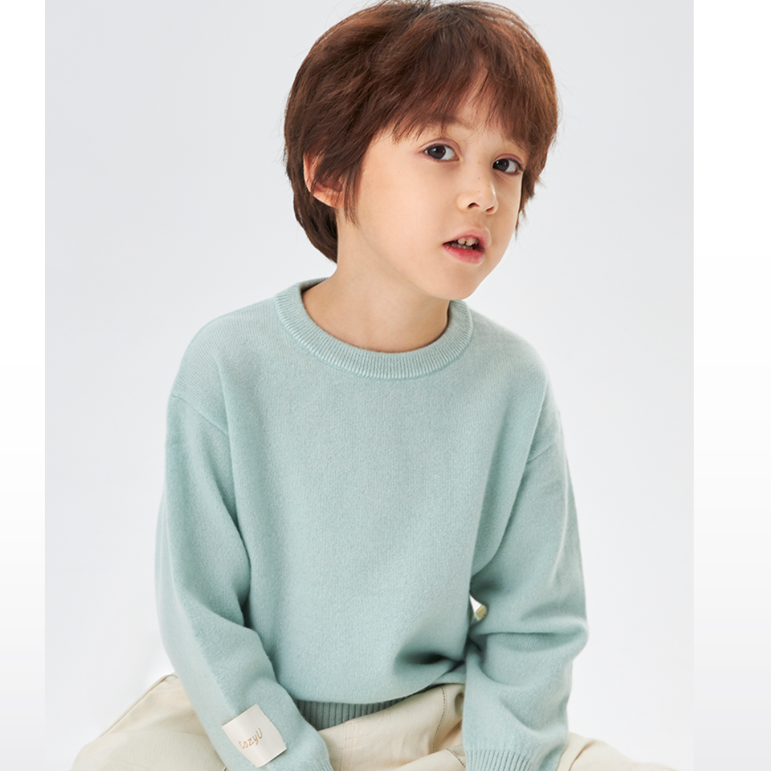 Essential Baby Cashmere Jumper | Mint Green