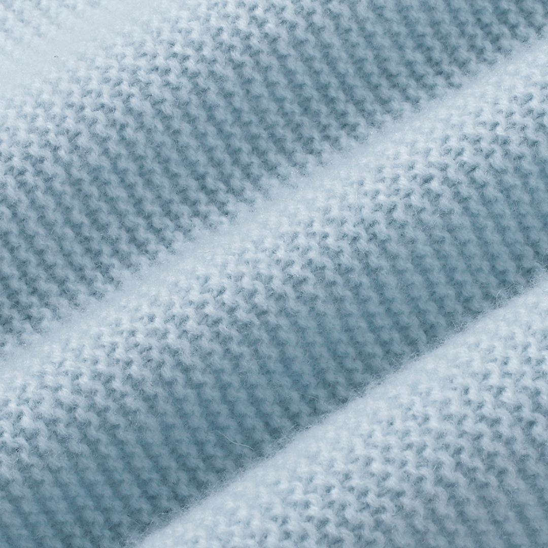 Merino V-Neck Knit Vest | Cloud Blue