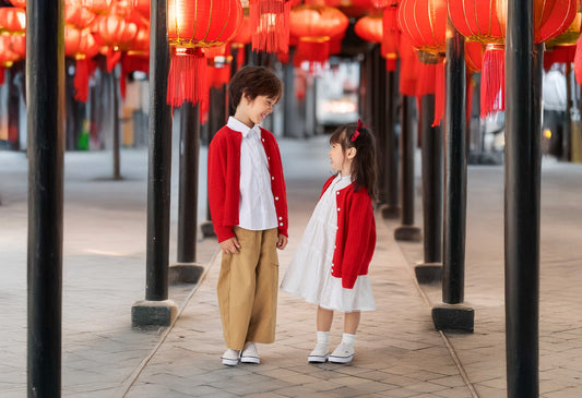 Chinese New Year 2025 Kidswear Outfit Ideas - Celebrate with Fortune