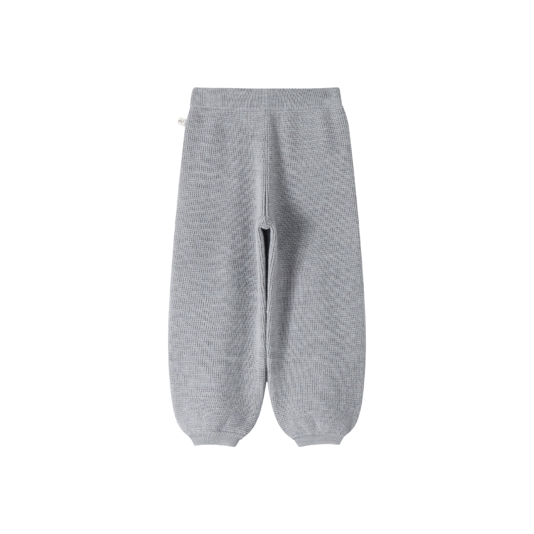 Basic Wool Track Pants with Pockets