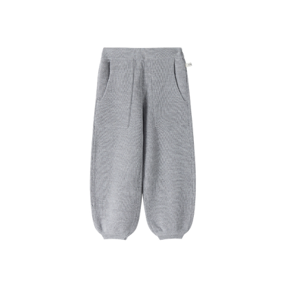 Basic Wool Track Pants with Pockets