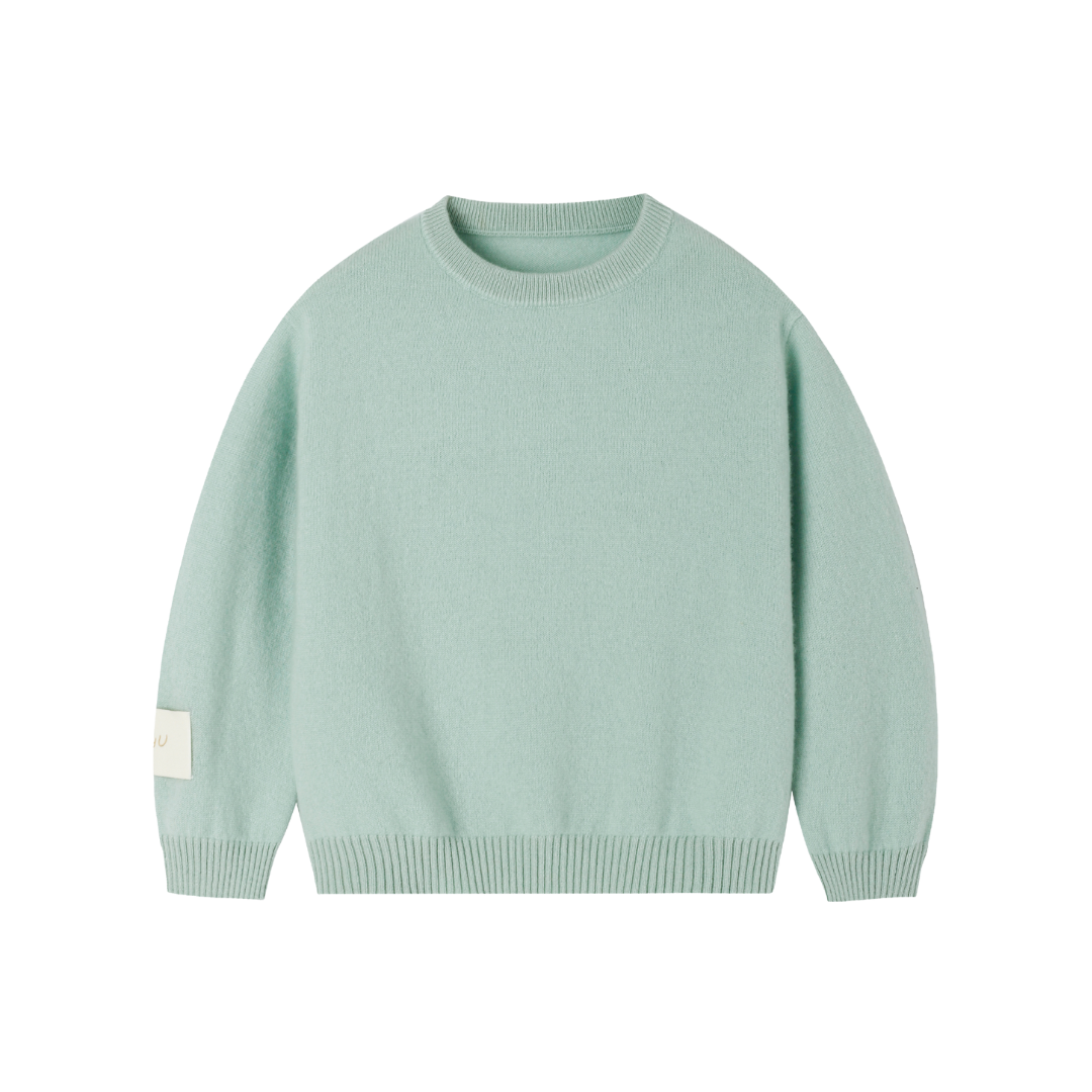 Essential Baby Cashmere Jumper | Mint Green