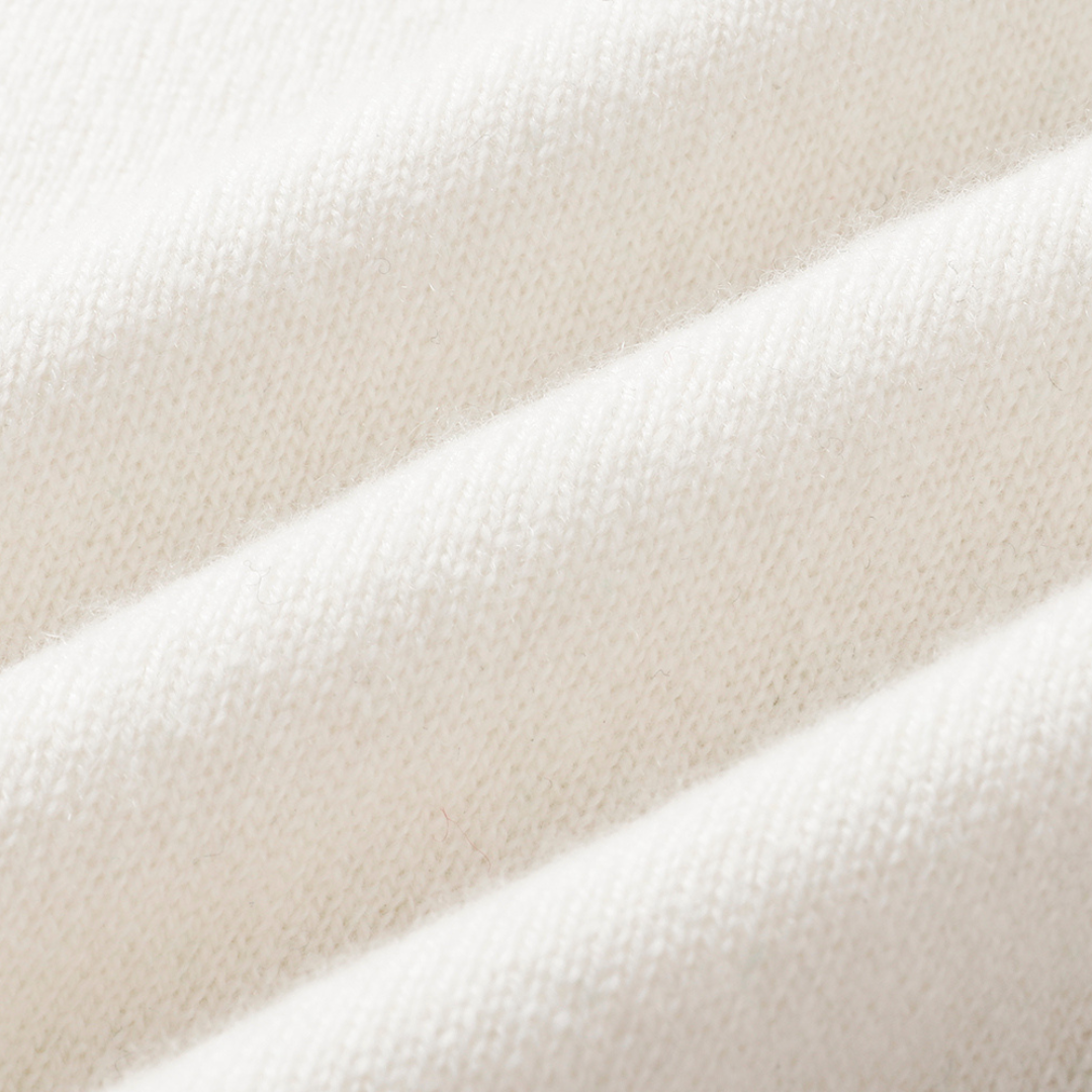 Essential Baby Cashmere Jumper | Snow White